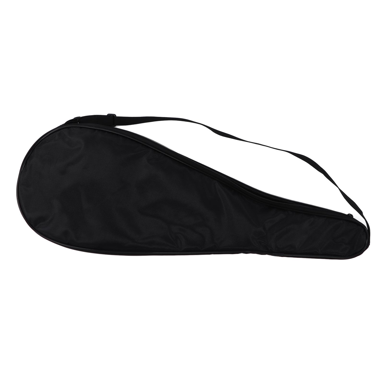 Squash Racquet Cover Bag Lightweight Padded Racket Carrying Bag with Adjustable Shoulder Strap чёрный
Squash Racquet Cover Bag Lightweight Padded Racket Carrying Bag with Adjustable Shoulder Strap чёрный