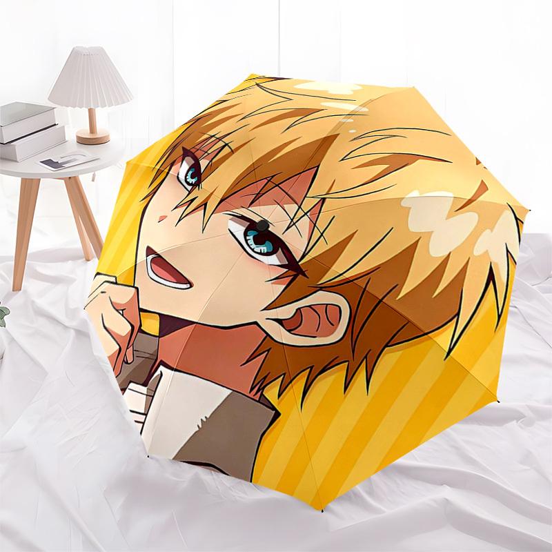 1pc Golden Hair Anime Character Umbrella, Automatic Opening & Closing, Portable 3-Fold Design, 8-Bone Iron Frame, Outdoor Umbrella, Perfect Gift for F
1pc Golden Hair Anime Character Umbrella, Automatic Opening & Closing, Portable 3-Fold Design, 8-Bone Iron Frame, Outdoor Umbrella, Perfect Gift for F
