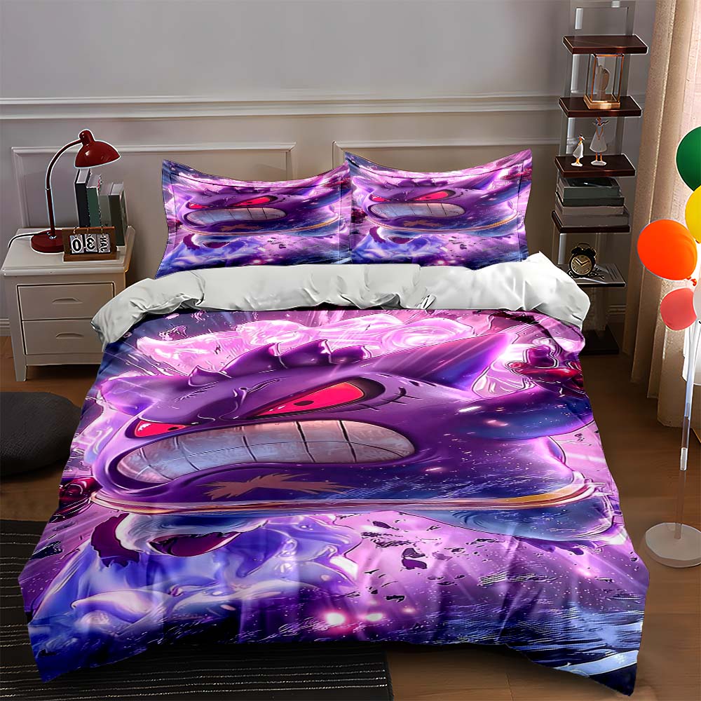 Purple cartoon monster. Bedding sets Duvet cover sets Duvet covers Pillowcases(1 * Duvet Cover 2 * Pillowcases, without duvet insert) 135x200cm
Purple cartoon monster. Bedding sets Duvet cover sets Duvet covers Pillowcases(1 * Duvet Cover 2 * Pillowcases, without duvet insert) 135x200cm