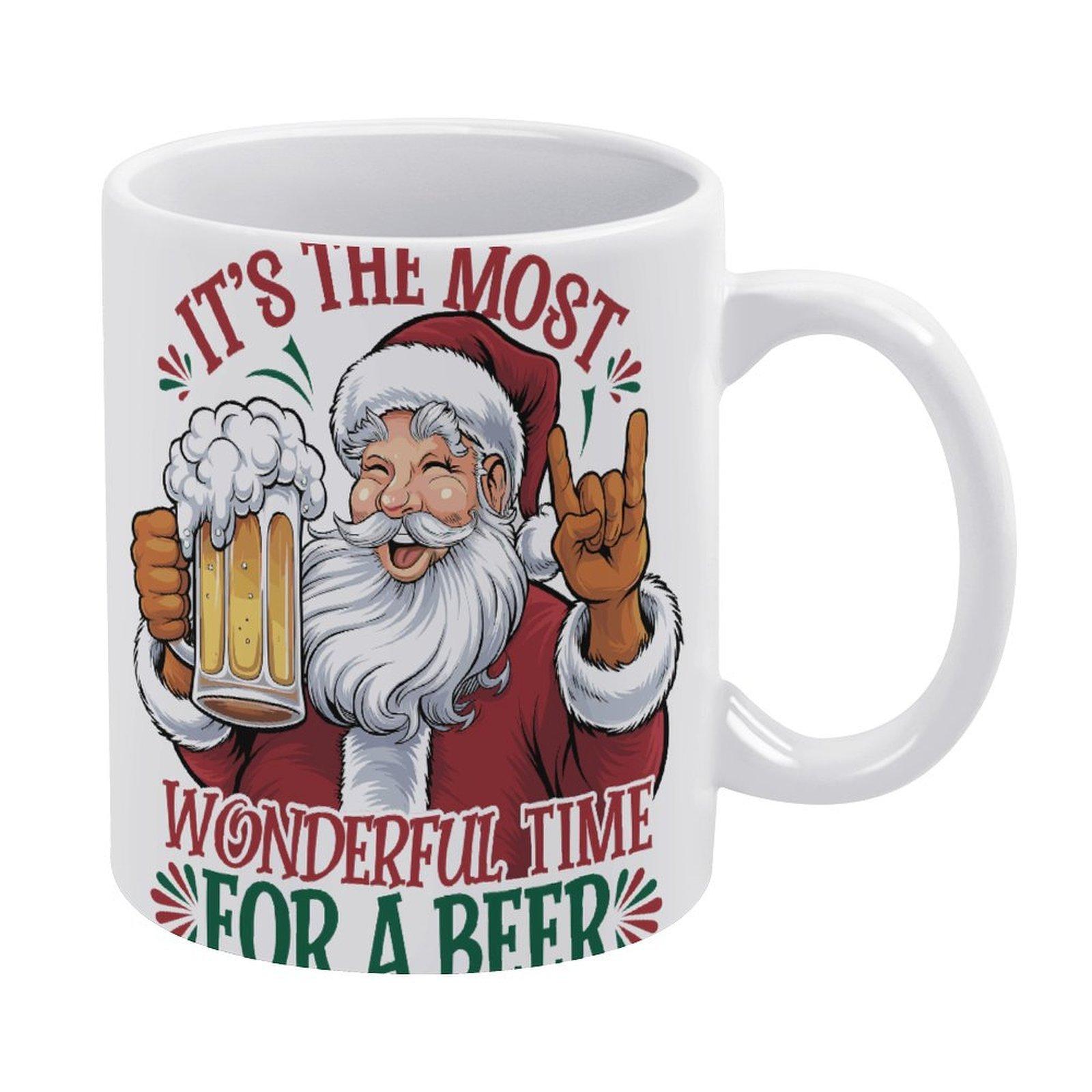 11oz White Ceramic Coffee Mug with Smooth Glossy Surface and Double-Sided Printing, Ideal for Daily Hot Drinks at Home or Office Desk
11oz White Ceramic Coffee Mug with Smooth Glossy Surface and Double-Sided Printing, Ideal for Daily Hot Drinks at Home or Office Desk