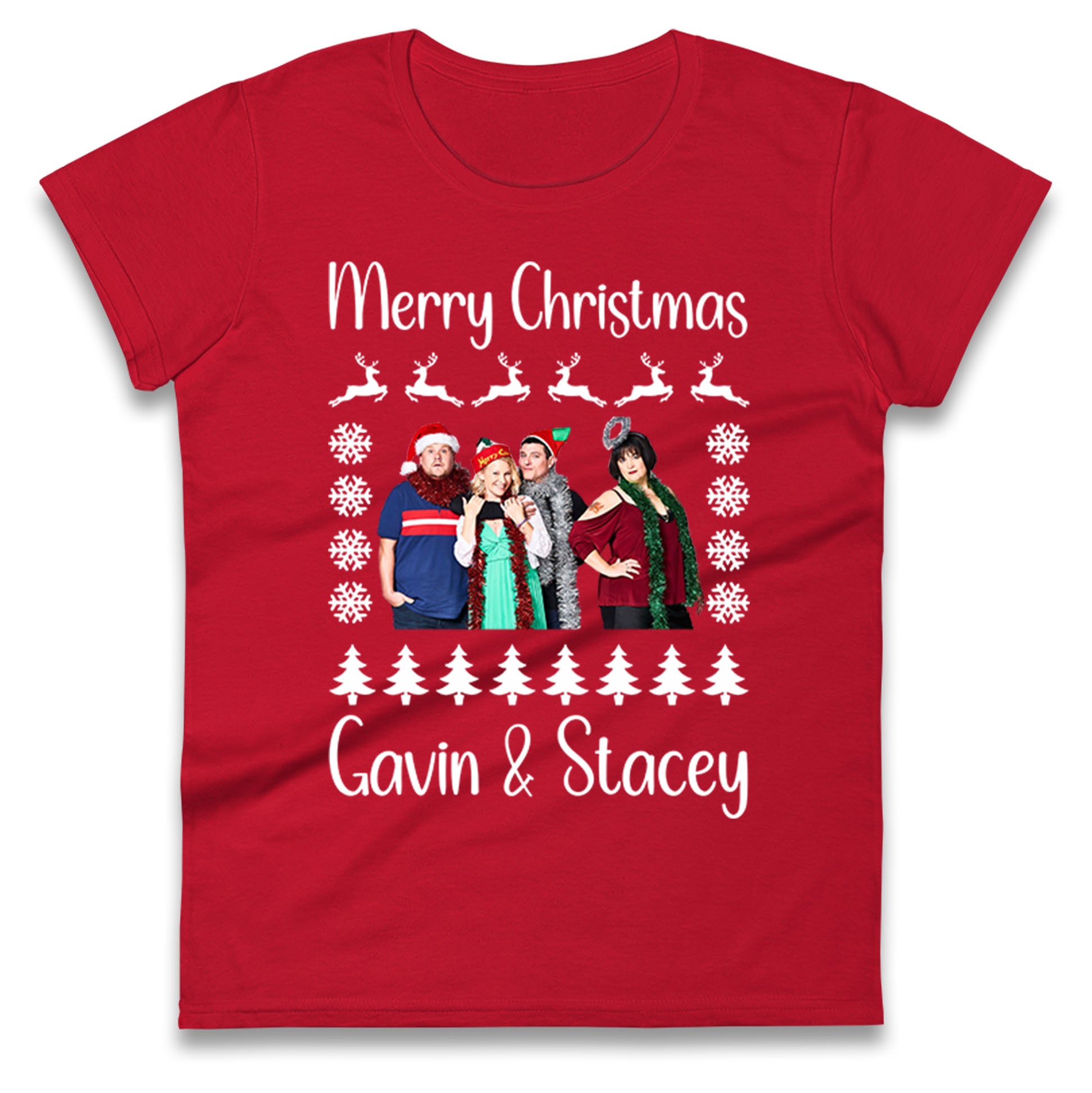 Gavin And Stacey Christmas Womens T Shirt Mens Tops Tees Unisex S
Gavin And Stacey Christmas Womens T Shirt Mens Tops Tees Unisex S