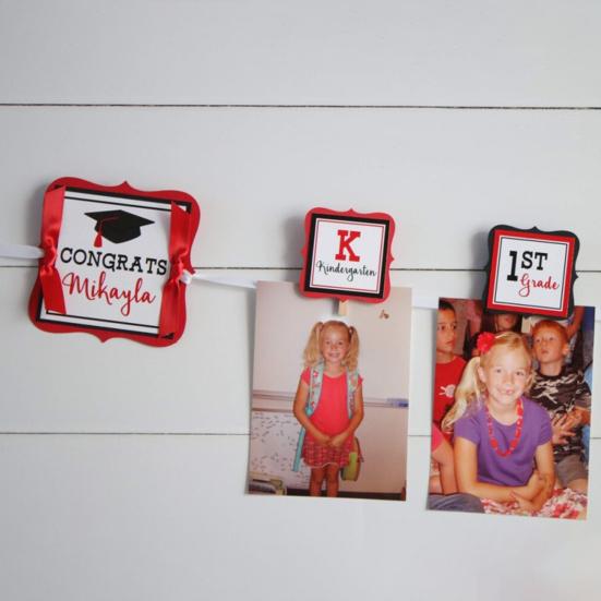 Yousheng Graduation Photo Banner Decoration Kindergarten to 12th Congrats Grad Picture Banner with Clips for Class of 2025 Graduation Party Supplies золотистий
Yousheng Graduation Photo Banner Decoration Kindergarten to 12th Congrats Grad Picture Banner with Clips for Class of 2025 Graduation Party Supplies золотистий