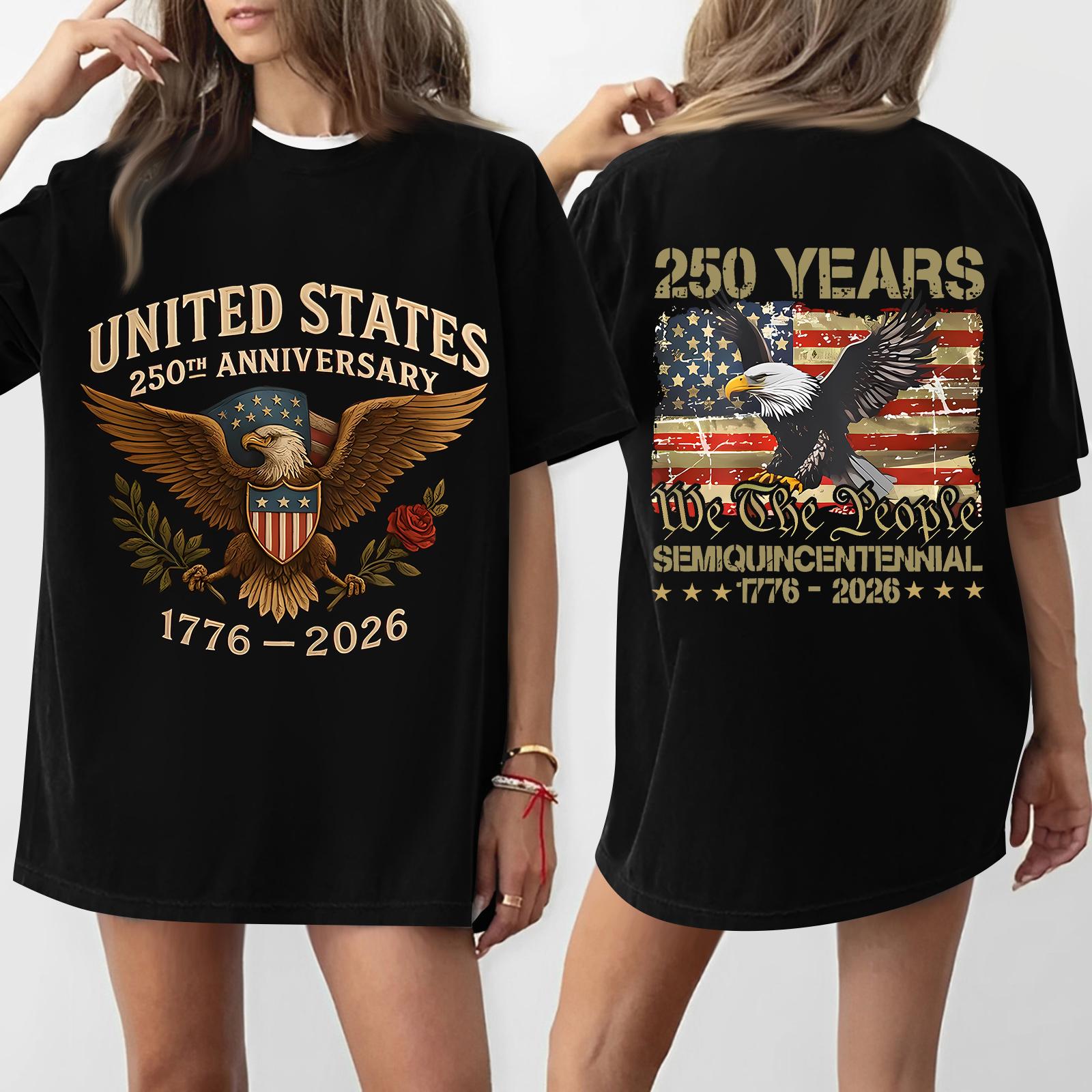 Women s Casual Independence Day 251 Anniversary Printed T-shirt Round Neck Pullover Short Sleeve Top L чёрный
Women s Casual Independence Day 251 Anniversary Printed T-shirt Round Neck Pullover Short Sleeve Top L чёрный