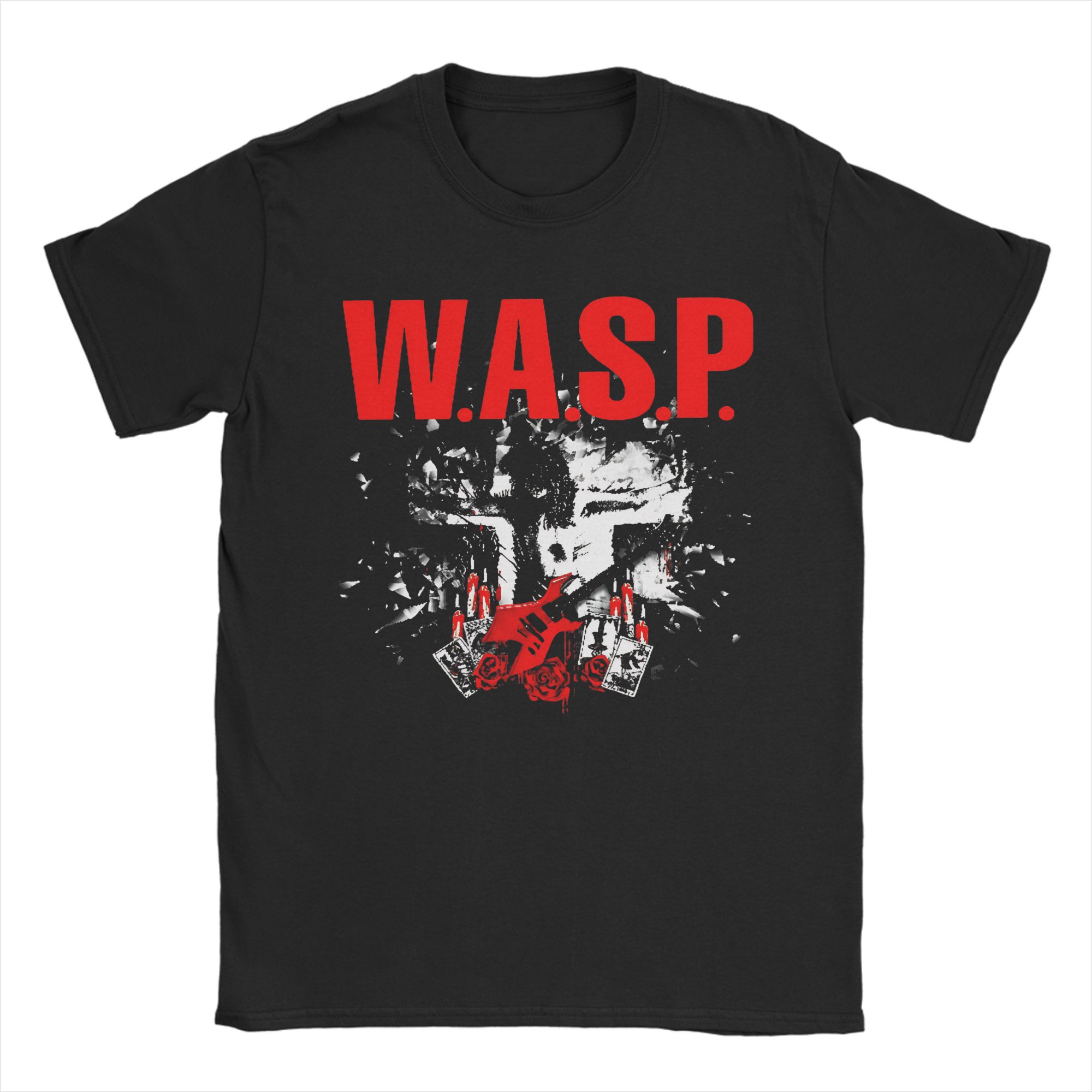 Men Women Graphic WASP W.A.S.P rock band Tee T Shirt Cotton T-shirts Clothing 4XL
Men Women Graphic WASP W.A.S.P rock band Tee T Shirt Cotton T-shirts Clothing 4XL