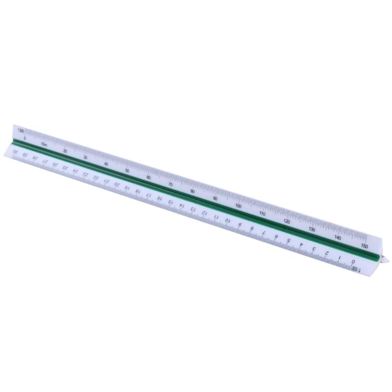Plastic Scale Ruler, Triangular Ruler, 30cm, Triangular Ruler, Metric Scale 1:20, 1:25, 1:50, 1:75, 1:100, 1:125 71130B large scale
Plastic Scale Ruler, Triangular Ruler, 30cm, Triangular Ruler, Metric Scale 1:20, 1:25, 1:50, 1:75, 1:100, 1:125 71130B large scale