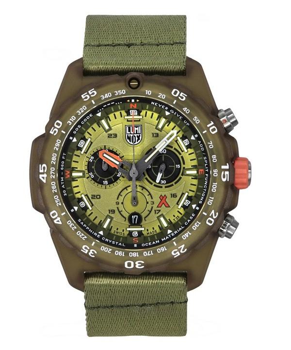 Мужские часы Luminox Bear Grylls Survival ECO Master Chronograph с зеленым циферблатом, кварцевые дайверские часы XB.3757.ECO 200M зелёный
Мужские часы Luminox Bear Grylls Survival ECO Master Chronograph с зеленым циферблатом, кварцевые дайверские часы XB.3757.ECO 200M зелёный