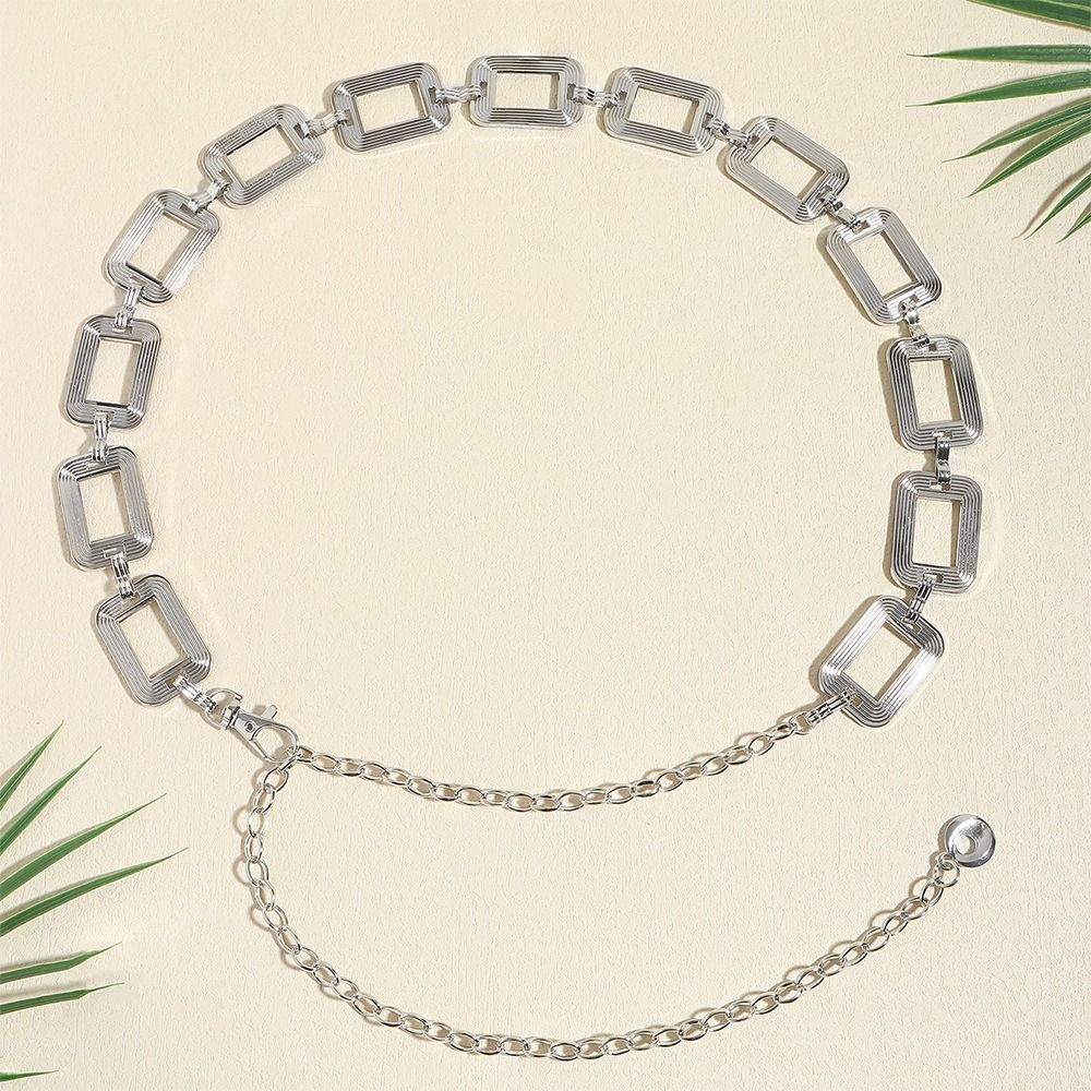 Metal Western Cowgirl Waist Chain Belt Adjustable Decorated Waist Belt for Dresses/Jeans/Sweaters срібний
Metal Western Cowgirl Waist Chain Belt Adjustable Decorated Waist Belt for Dresses/Jeans/Sweaters срібний