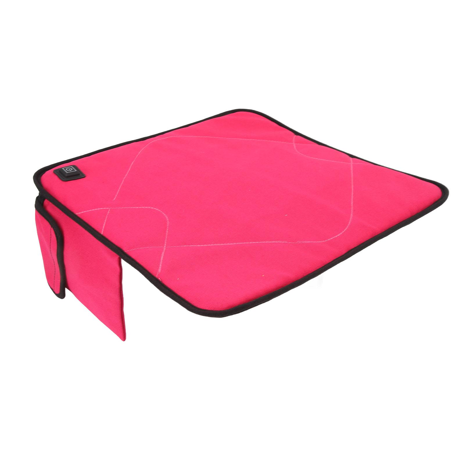 Подушка для сиденья с подогревом, портативная, с 3 уровнями регулировки температуры, теплая, удобная, моющаяся, USB, подушка для сиденья в офисе