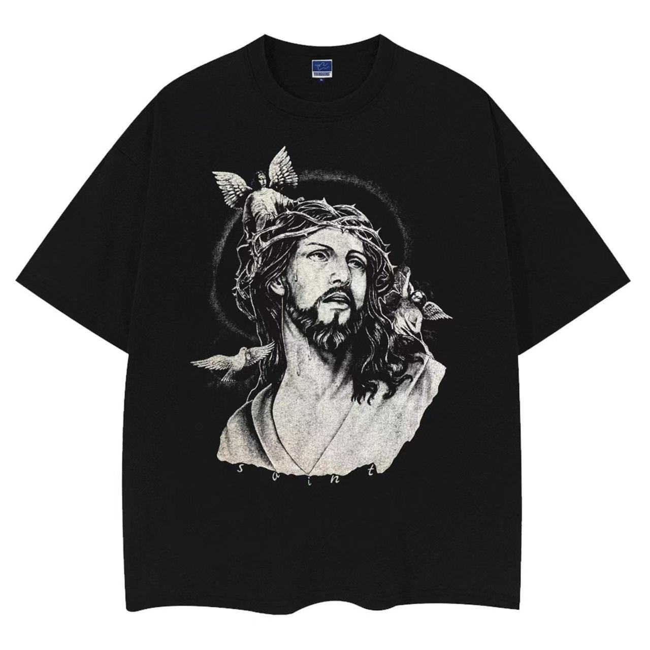 New American retro printed T-shirts for summer and autumn 2025 casual and sporty short-sleeved streetwear for men and women 4XL
New American retro printed T-shirts for summer and autumn 2025 casual and sporty short-sleeved streetwear for men and women 4XL