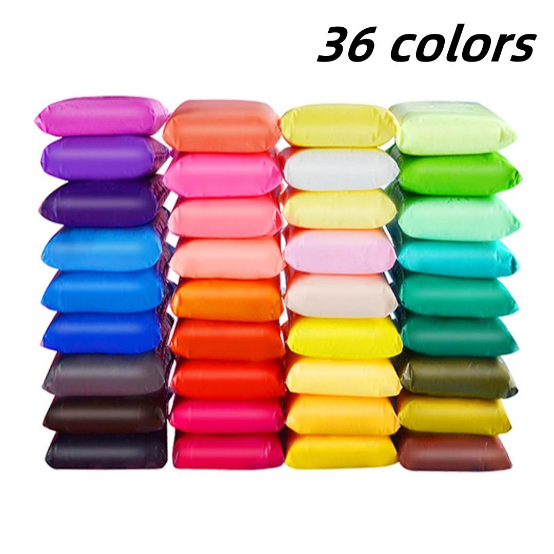 Children Ultra Light Clay DIY Set 36 Colors Super Soft Air Dry Modeling Clay for DIY Toys Kindergarten Child Fun Art Supplies світло-сірого кольору
Children Ultra Light Clay DIY Set 36 Colors Super Soft Air Dry Modeling Clay for DIY Toys Kindergarten Child Fun Art Supplies світло-сірого кольору