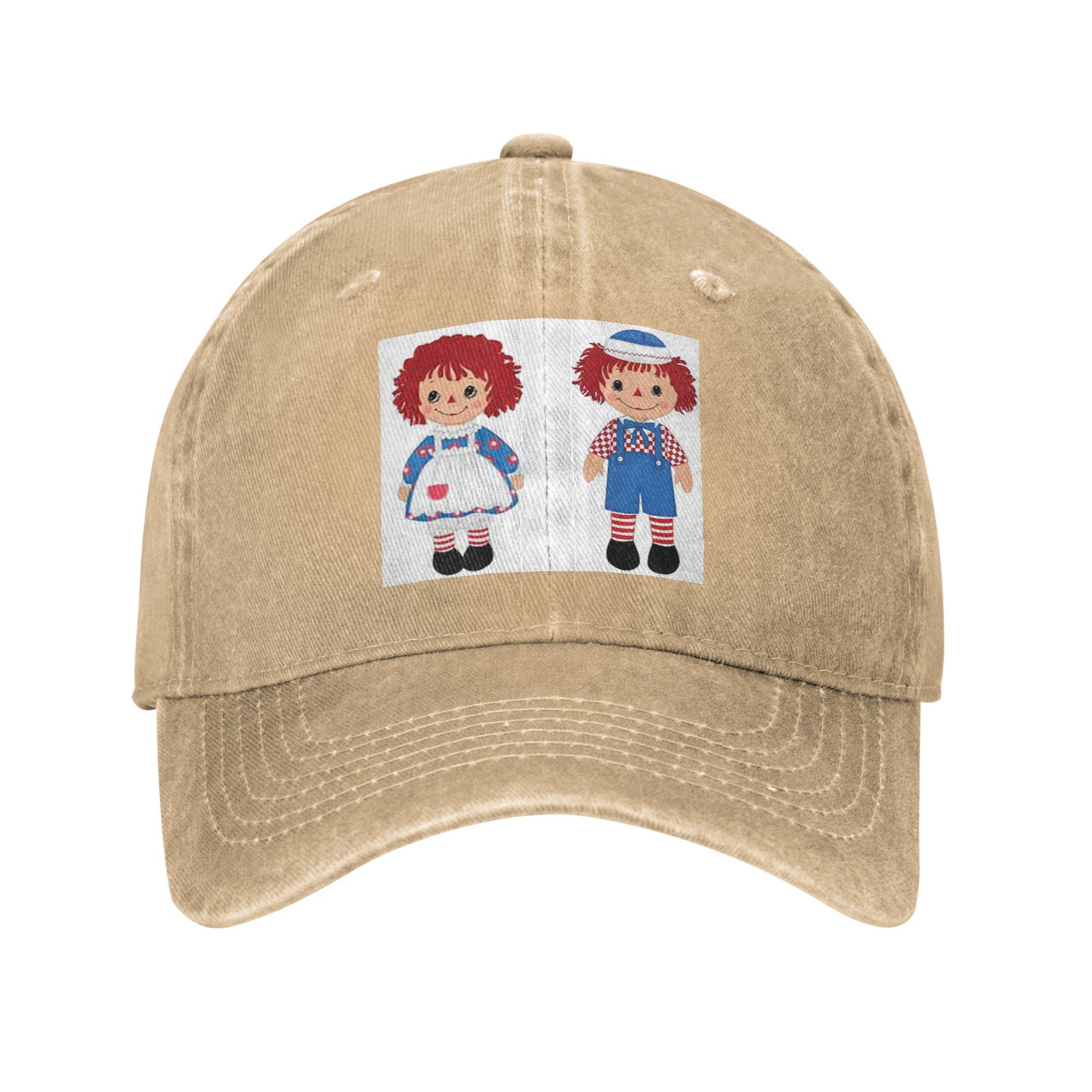 Raggedy Ann And Raggedy Andy The Vintage Dolls Denim Fabric Cap Casual Baseball Caps Adjustable Hat Summer Unisex Baseball Hats One Size
Raggedy Ann And Raggedy Andy The Vintage Dolls Denim Fabric Cap Casual Baseball Caps Adjustable Hat Summer Unisex Baseball Hats One Size
