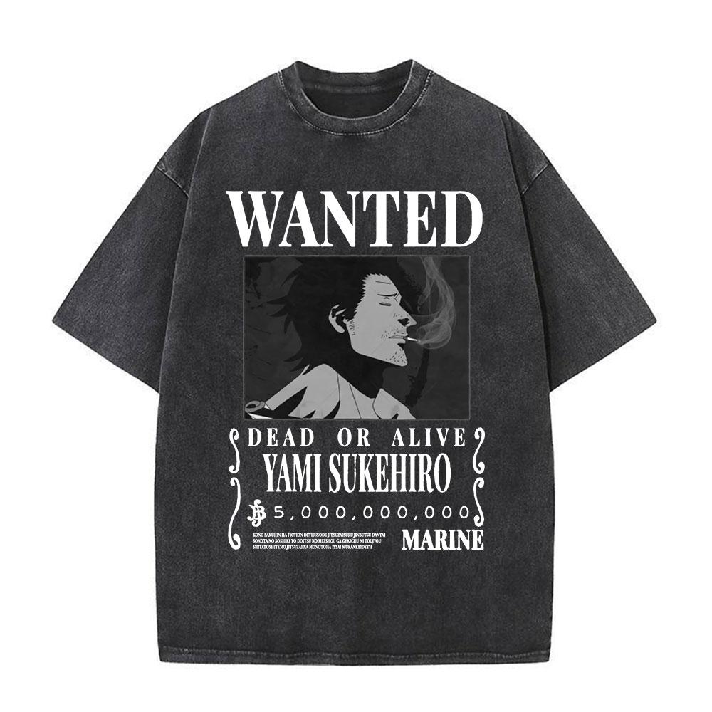Anime Black Clover Yami Sukehiro Print Graphic T Shirt Vintage Washed Tshirt Men Women Clothes Oversized Cotton Short Sleeve Tee S
Anime Black Clover Yami Sukehiro Print Graphic T Shirt Vintage Washed Tshirt Men Women Clothes Oversized Cotton Short Sleeve Tee S