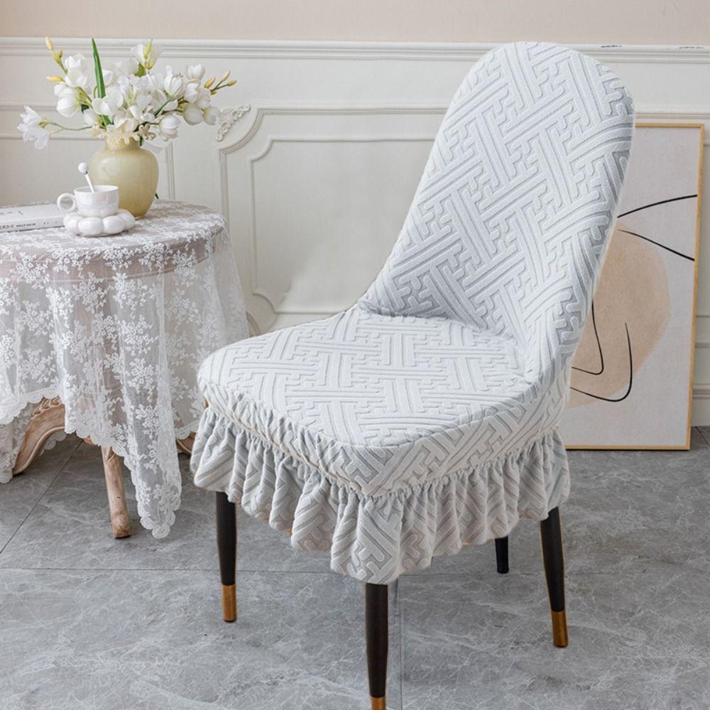 Soft Jacquard Arc Chair Cover Elastic Chair Protective Case Curved Seat Cover Hotel
Soft Jacquard Arc Chair Cover Elastic Chair Protective Case Curved Seat Cover Hotel