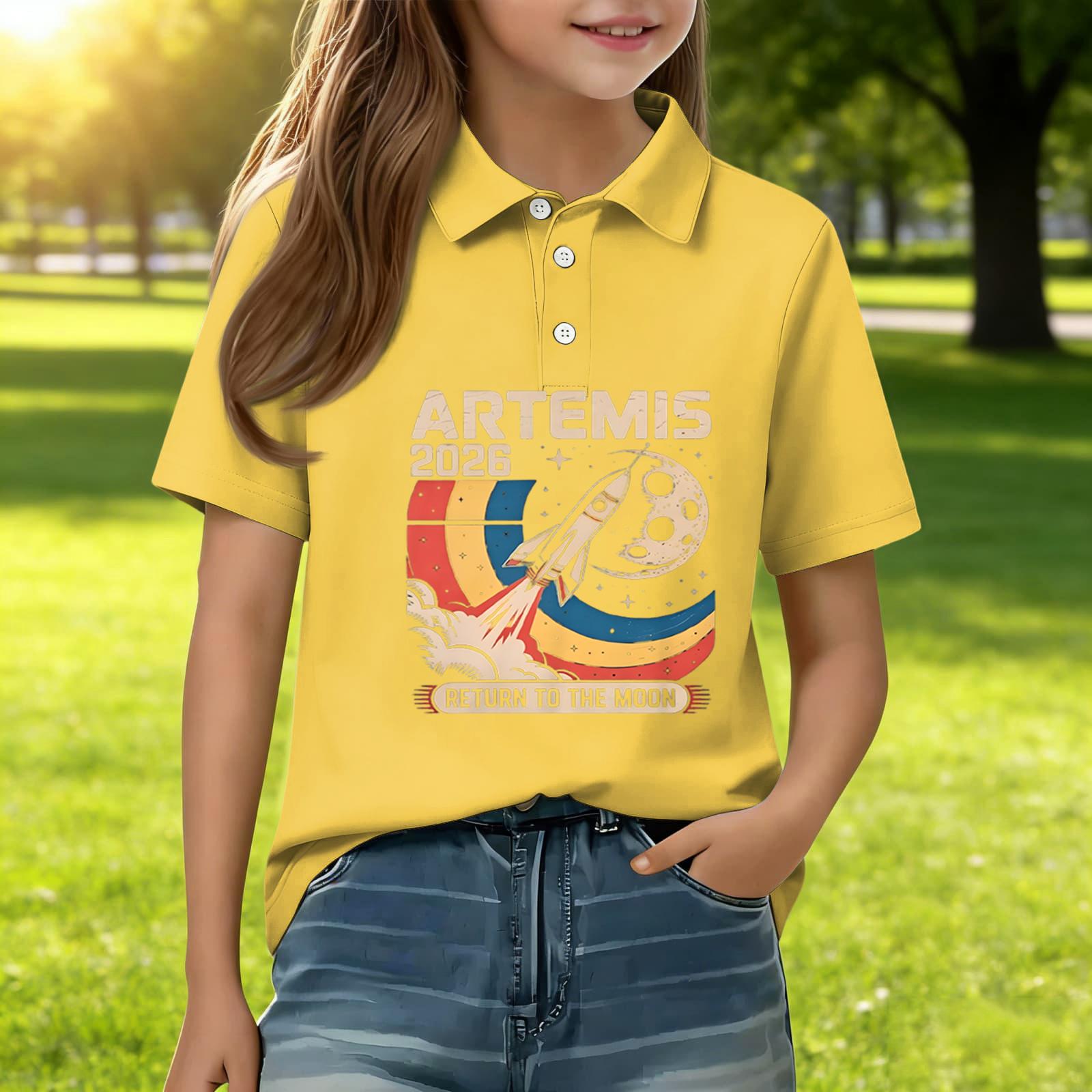 Children s Daily Casual Short-sleeved Print Tops T-shirts Shirts 160 жовтий
Children s Daily Casual Short-sleeved Print Tops T-shirts Shirts 160 жовтий