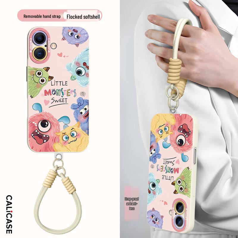 KeLiMan Cute Cartoon Lanyard Case for iPhone 17 Series iPhone 17
KeLiMan Cute Cartoon Lanyard Case for iPhone 17 Series iPhone 17