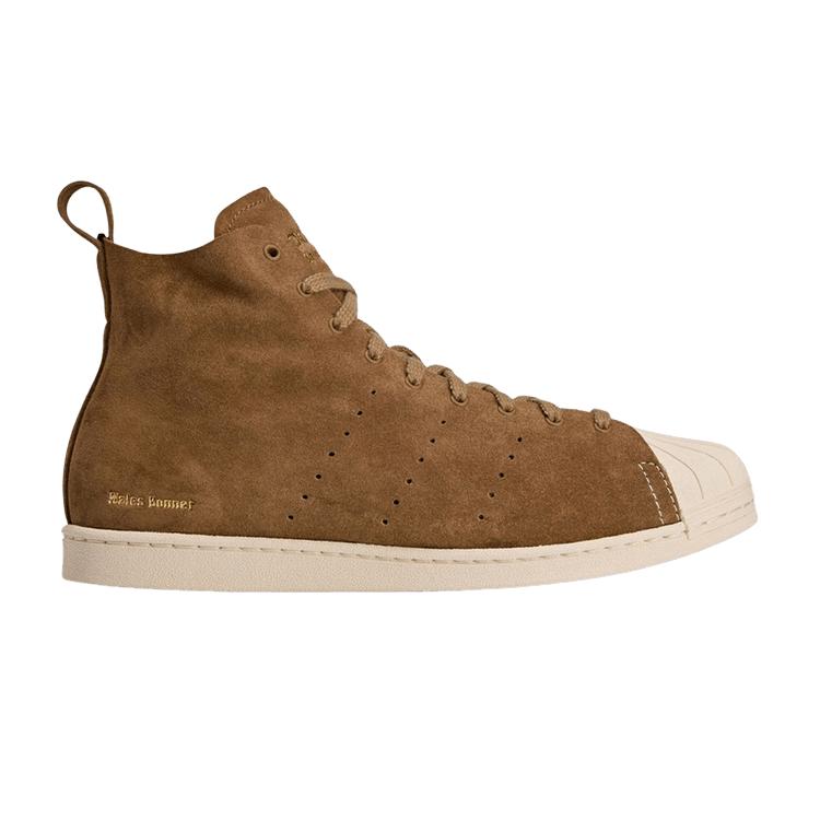 adidas Wales Bonner x Superstar High Brown Unisex Sneakers Supplier-Colour Wonder-White Gold-Metallic JR0217 36⅔
adidas Wales Bonner x Superstar High Brown Unisex Sneakers Supplier-Colour Wonder-White Gold-Metallic JR0217 36⅔