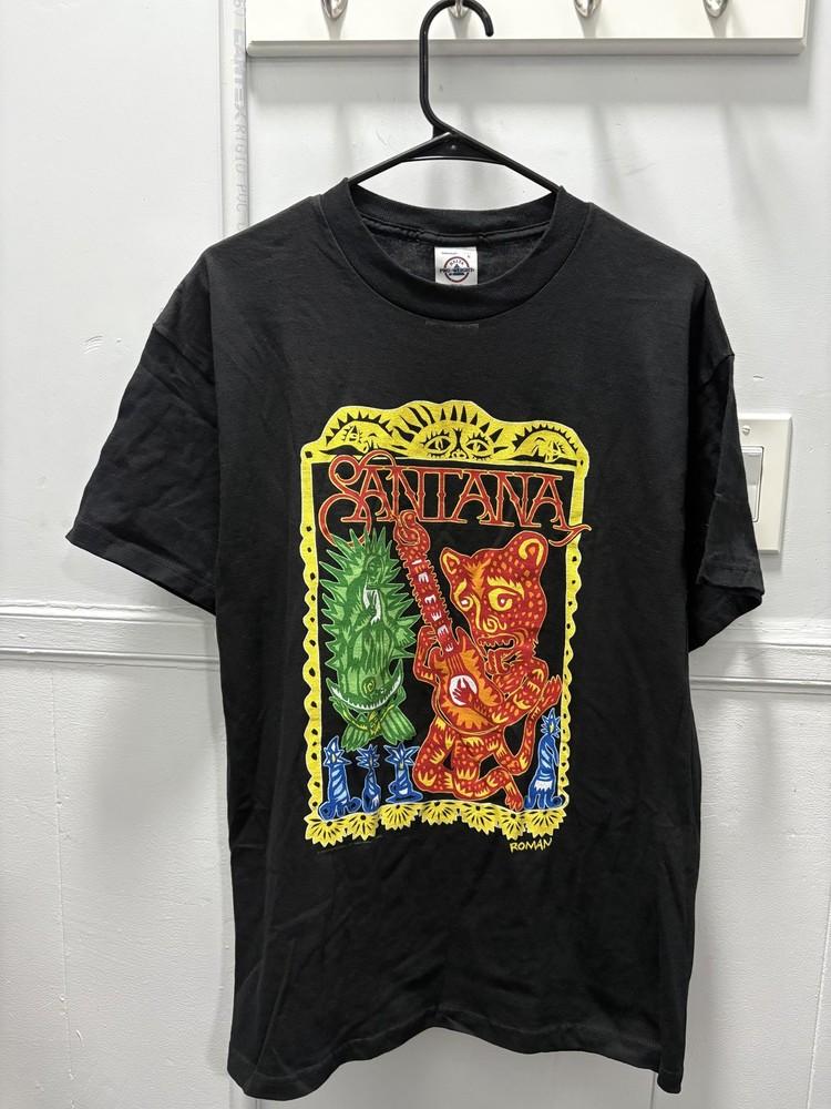 Vintage Santana Shirt Mens Large Black 2002 Band Rock Graphic T-Shirt Tee 00s Unisex T-Shirt M
Vintage Santana Shirt Mens Large Black 2002 Band Rock Graphic T-Shirt Tee 00s Unisex T-Shirt M