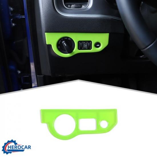 Green Inner Headlight Button Panel Cover For Dodge Challenger 15+/Charger 2010+
Green Inner Headlight Button Panel Cover For Dodge Challenger 15+/Charger 2010+