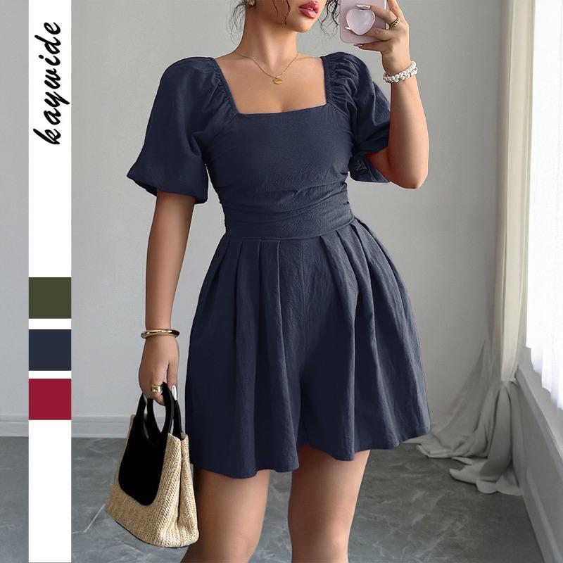 Simple Style Pleated Square Collar Dress for Women s Spring and Summer XL світло-зелений колір
Simple Style Pleated Square Collar Dress for Women s Spring and Summer XL світло-зелений колір
