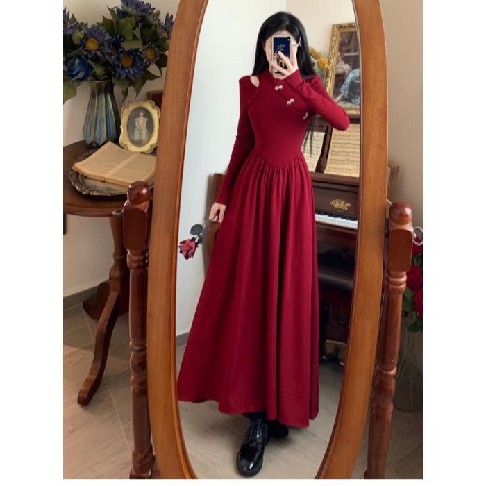 Plus Size Retro Black Waist-Cinching Long Sleeve Dress - 2025 Autumn Collection XL
Plus Size Retro Black Waist-Cinching Long Sleeve Dress - 2025 Autumn Collection XL