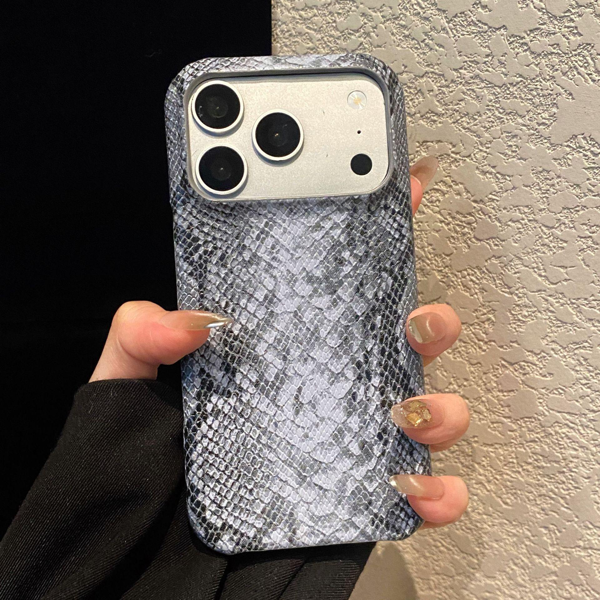 Color-Block Snake Print Phone Case: Compatible with iPhone 11, 12, 13, 14, 15, 16 Pro Max, 17; Half-Wrapped Design. iPhone 8
Color-Block Snake Print Phone Case: Compatible with iPhone 11, 12, 13, 14, 15, 16 Pro Max, 17; Half-Wrapped Design. iPhone 8