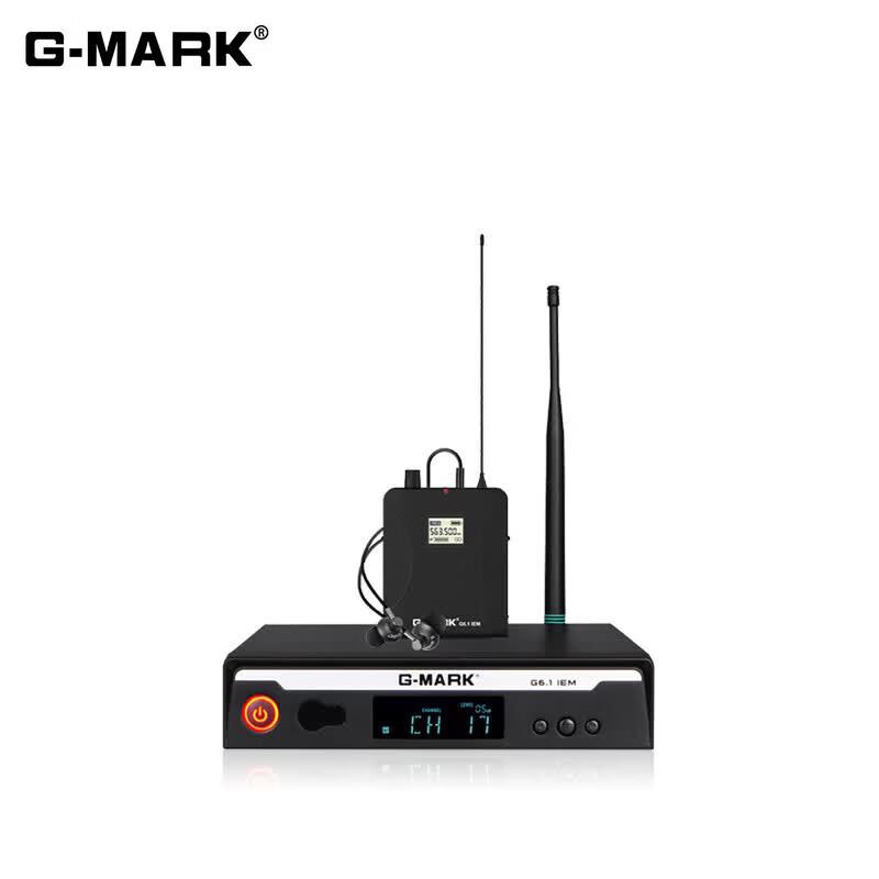 G-MARK G6.1 Stereo Wireless In-Ear Monitor System
G-MARK G6.1 Stereo Wireless In-Ear Monitor System