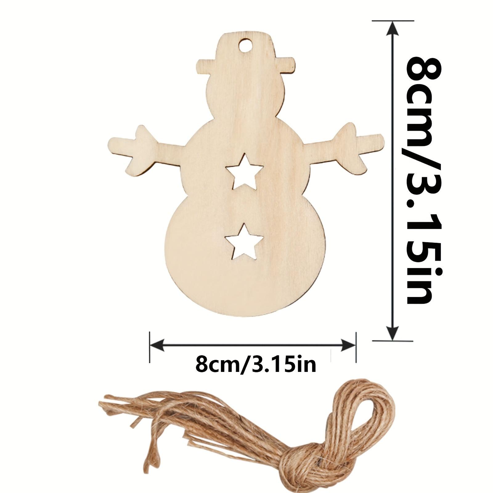 Wooden Snowman Decorations With Star Cut, Suitable For Christmas Tree, Diy Handmade Decoration, Home Decoration
Wooden Snowman Decorations With Star Cut, Suitable For Christmas Tree, Diy Handmade Decoration, Home Decoration