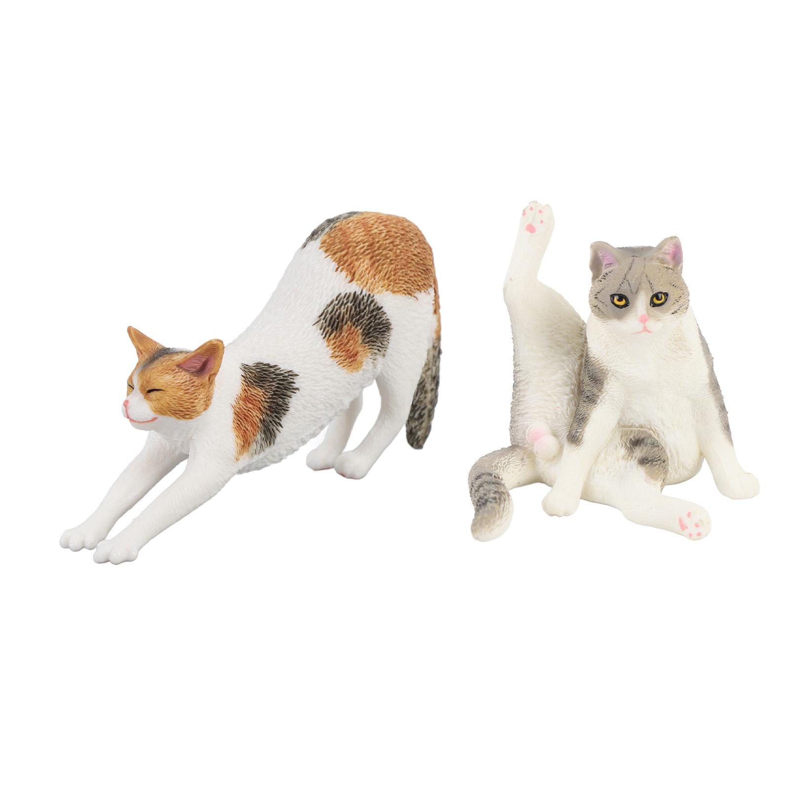 Realistic Cat Figurine Educational Lifelike Cute Simulated Cat Model Toy for Children Room Desk Stretching Cat
Realistic Cat Figurine Educational Lifelike Cute Simulated Cat Model Toy for Children Room Desk Stretching Cat