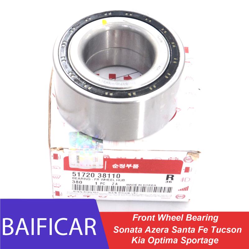 Baificar Brand New Front Wheel Bearing 51720-38110 For Hyundai Sonata Azera Santa Fe Tucson Kia Optima Sportage China
Baificar Brand New Front Wheel Bearing 51720-38110 For Hyundai Sonata Azera Santa Fe Tucson Kia Optima Sportage China