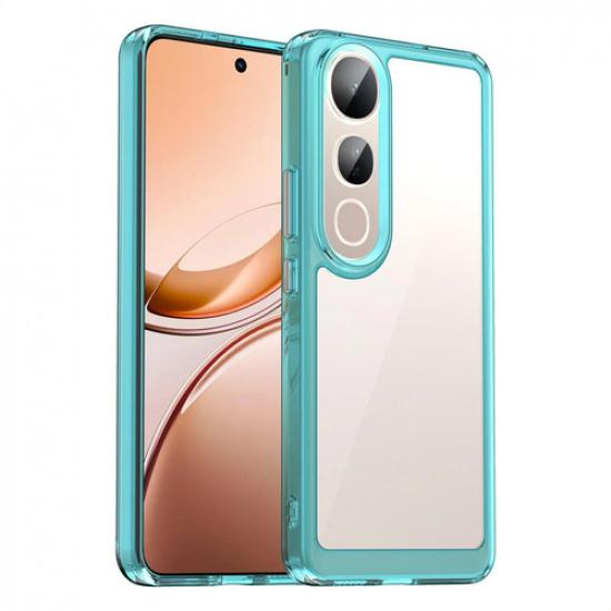 Phone Case For Vivo V50 Lite 4g , Clear Transparent Phone Case Cover For Vivo V50 Lite 4g світло-синій колір
Phone Case For Vivo V50 Lite 4g , Clear Transparent Phone Case Cover For Vivo V50 Lite 4g світло-синій колір