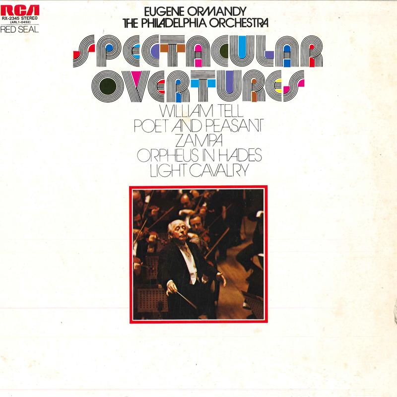 LP Record EUGENE ORMANDY PHILADELPHIA ORCHES Spectacular Overtures RX2345 RCA RED SEAL 1979 Japan Classical Used
LP Record EUGENE ORMANDY PHILADELPHIA ORCHES Spectacular Overtures RX2345 RCA RED SEAL 1979 Japan Classical Used