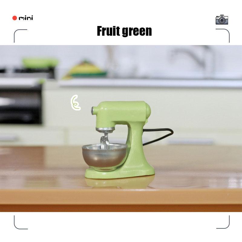 1:12 Dollhouse Miniature Kitchen Modern Mixer Model Furniture Accessories Toy зелёный
1:12 Dollhouse Miniature Kitchen Modern Mixer Model Furniture Accessories Toy зелёный
