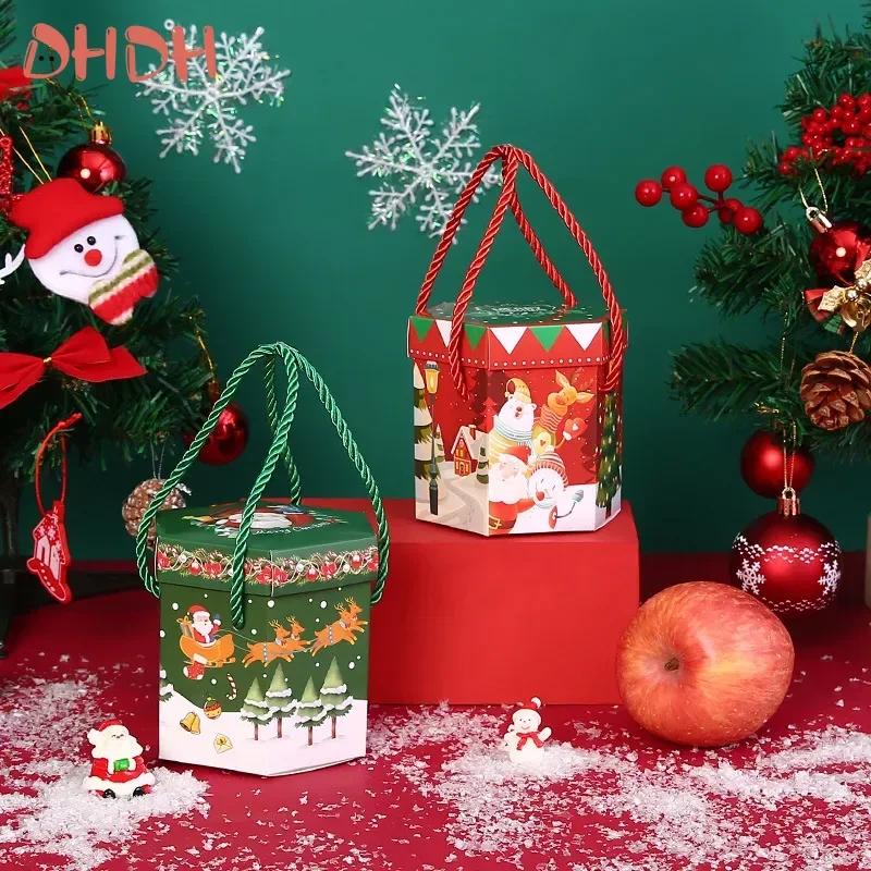 Christmas Gift Bags Paper Candy Box Biscuit Portable Rope Packaging Christmas New Year Party Decorations Children s Gift Bags 5pcs зелений
Christmas Gift Bags Paper Candy Box Biscuit Portable Rope Packaging Christmas New Year Party Decorations Children s Gift Bags 5pcs зелений