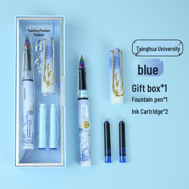KOMI Fountain Pen Gift Box with EF Nib for Primary Students, Triangle Grip, Third Grade Writing Practice. EF Nib
KOMI Fountain Pen Gift Box with EF Nib for Primary Students, Triangle Grip, Third Grade Writing Practice. EF Nib