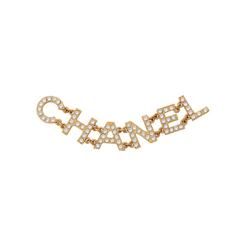 CHANEL Metal Diamond Letters Logo Women s Gold золотий
CHANEL Metal Diamond Letters Logo Women s Gold золотий