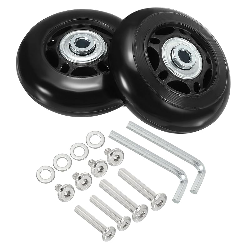 PATIKIL Replacement Luggage Suitcase Wheel Repair Kit 64 mm x 24 Wear-resistant and mute rotating caster wheels
PATIKIL Replacement Luggage Suitcase Wheel Repair Kit 64 mm x 24 Wear-resistant and mute rotating caster wheels