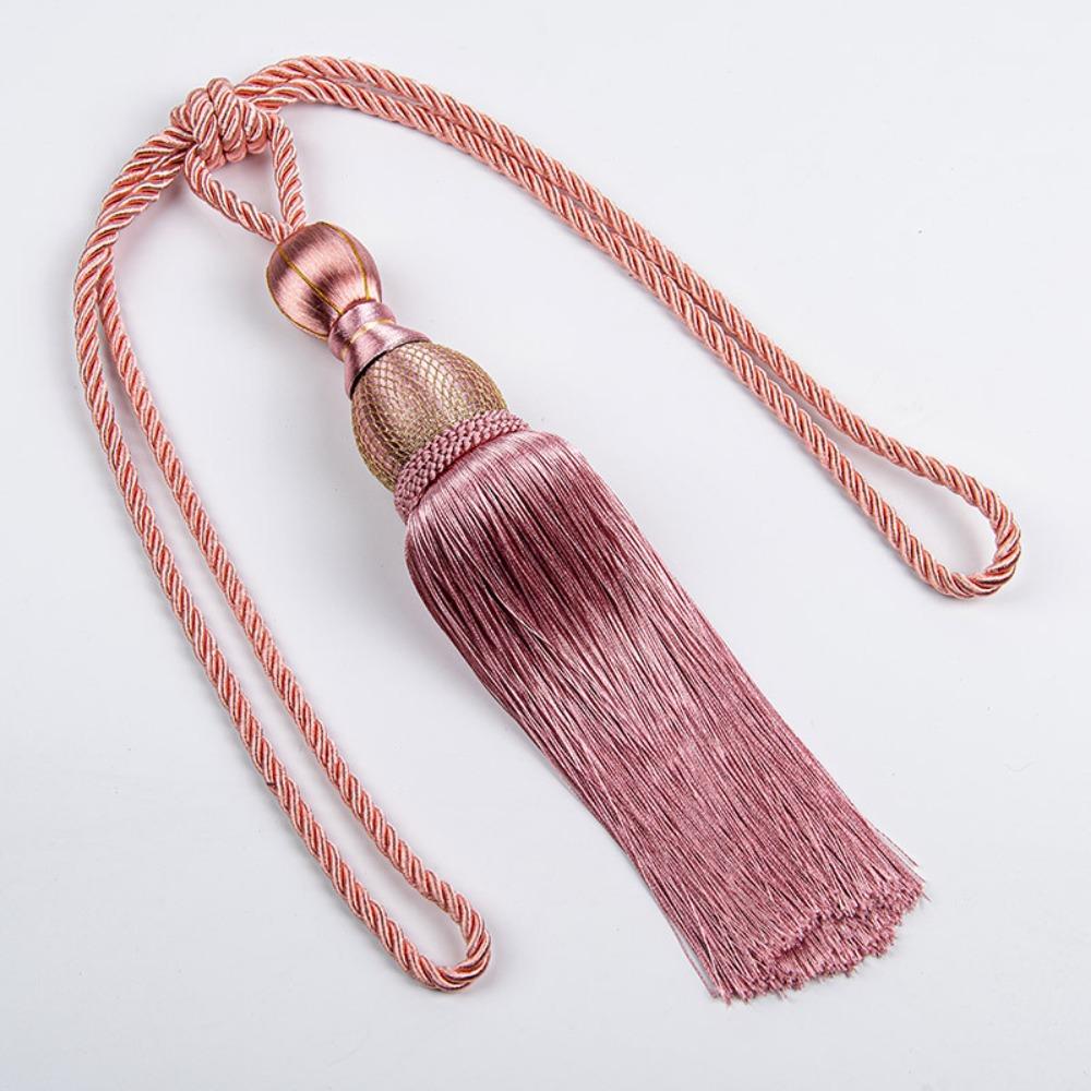Punch-free Curtain Tiebacks Tassel Design Curtain Fixing Straps Curtain Holder For Home Decor рожевий
Punch-free Curtain Tiebacks Tassel Design Curtain Fixing Straps Curtain Holder For Home Decor рожевий