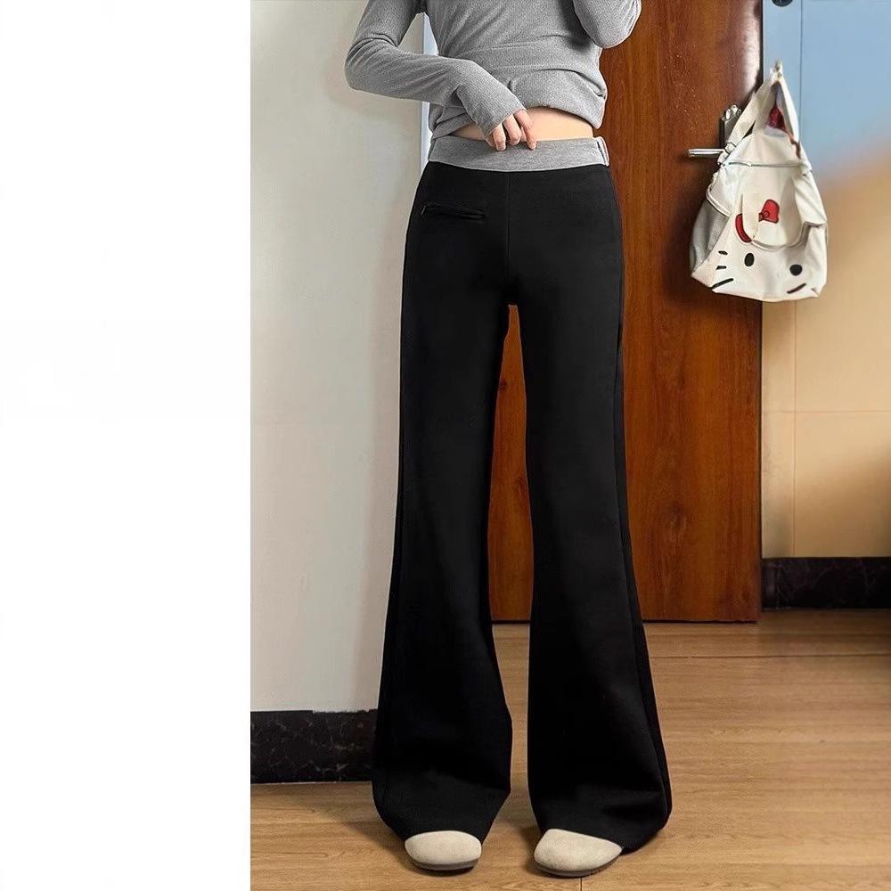 Трехмерные Брюки до талии Высококачественные Прямые Брюки до пола Весенне-осенний Тонкий стиль Легкий клеш Уличные Универсальные Брюки XL
Трехмерные Брюки до талии Высококачественные Прямые Брюки до пола Весенне-осенний Тонкий стиль Легкий клеш Уличные Универсальные Брюки XL