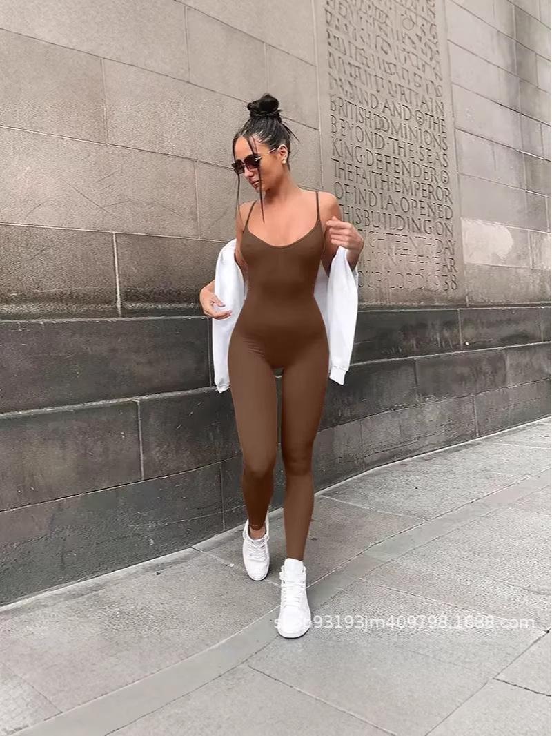 Women s Solid Color Yoga Sports Jumpsuit - Spring/Summer Collection L кавовий
Women s Solid Color Yoga Sports Jumpsuit - Spring/Summer Collection L кавовий