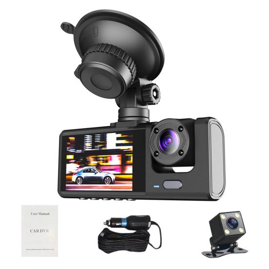 Прочный видеорегистратор ночного видения, простой в установке, запись вождения чёрный
Прочный видеорегистратор ночного видения, простой в установке, запись вождения чёрный