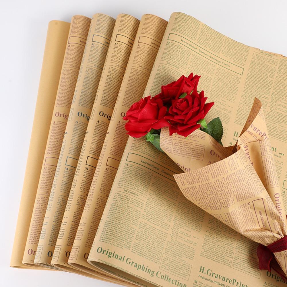 10/20 аркушів Подарунки Пакувальний матеріал Пакувальний папір для подарунків Газета Крафт-папір День Святого Валентина 20pcs-5 colors mixed
10/20 аркушів Подарунки Пакувальний матеріал Пакувальний папір для подарунків Газета Крафт-папір День Святого Валентина 20pcs-5 colors mixed