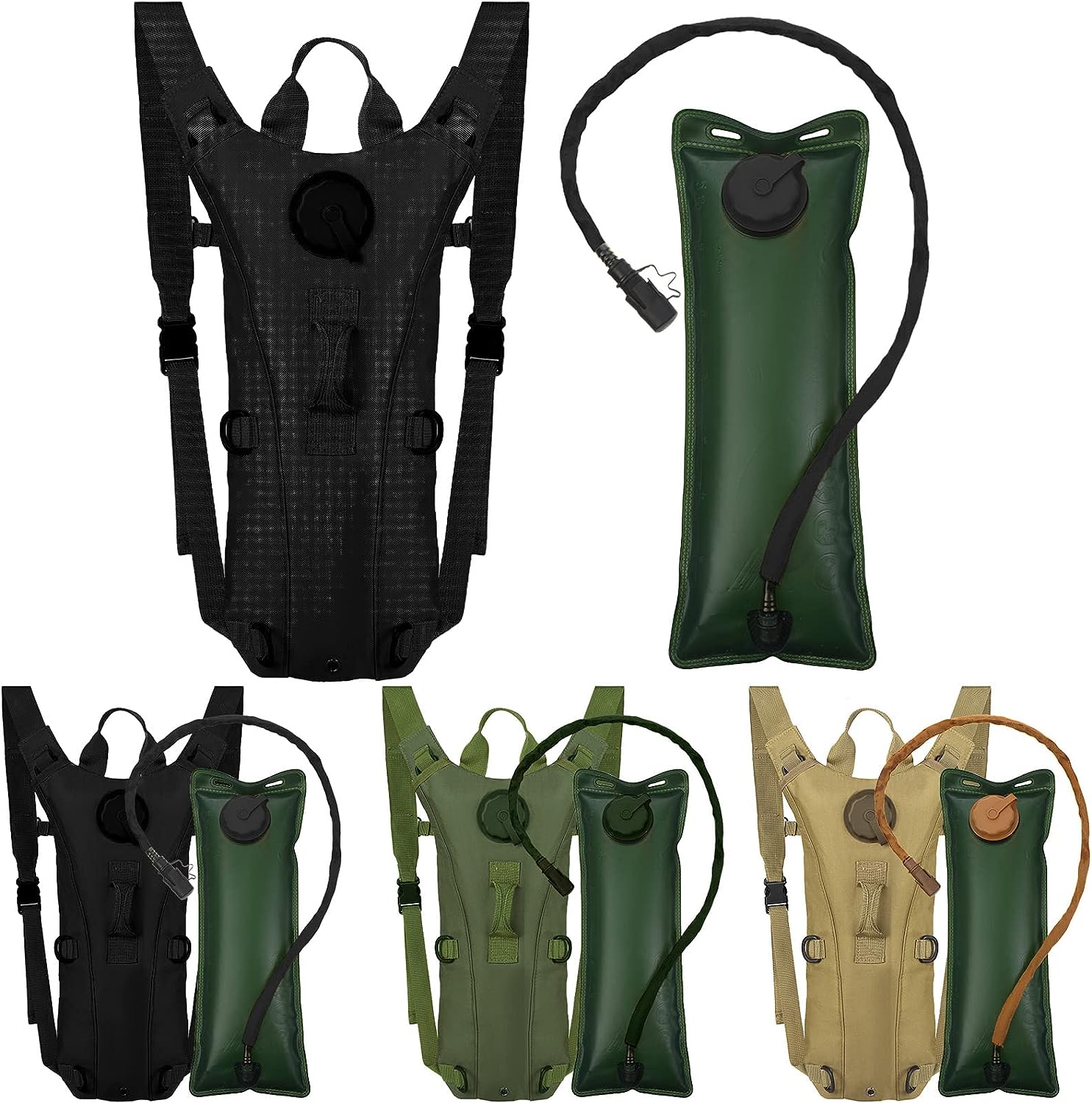 Рюкзак Tactical Hydration Pack Водонепроникний нейлоновий мішок для води з 3-літровим сечовим міхуром для пішого туризму Велосипедного туризму Сходження
Рюкзак Tactical Hydration Pack Водонепроникний нейлоновий мішок для води з 3-літровим сечовим міхуром для пішого туризму Велосипедного туризму Сходження