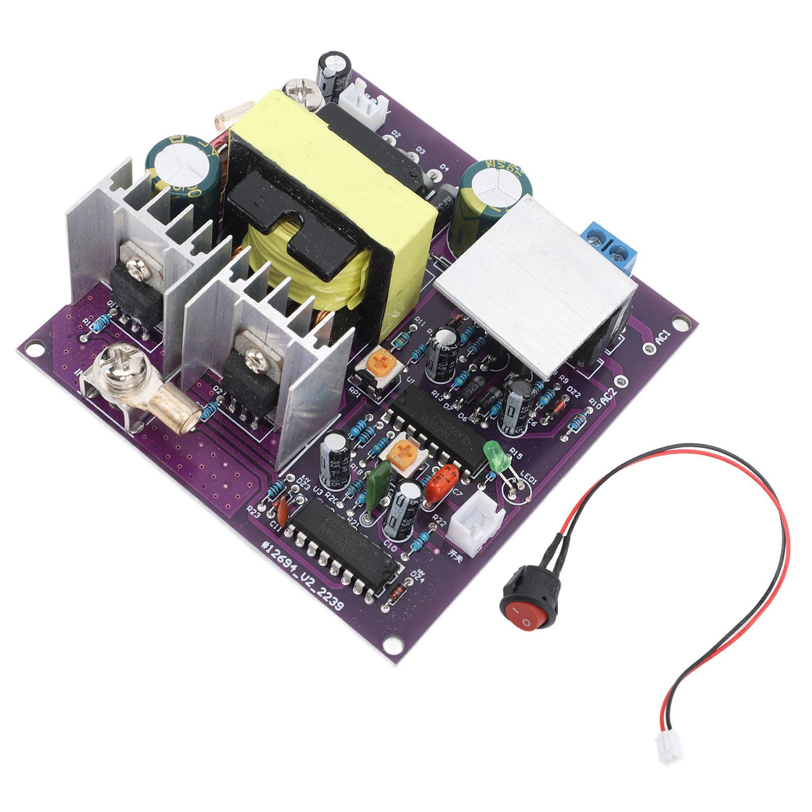 Інверторний модуль 300 Вт 50 Гц Коригована синусоїда Вхід DC12V AC180Підвищувальна плата інвертора з виходом 220 В
Інверторний модуль 300 Вт 50 Гц Коригована синусоїда Вхід DC12V AC180Підвищувальна плата інвертора з виходом 220 В