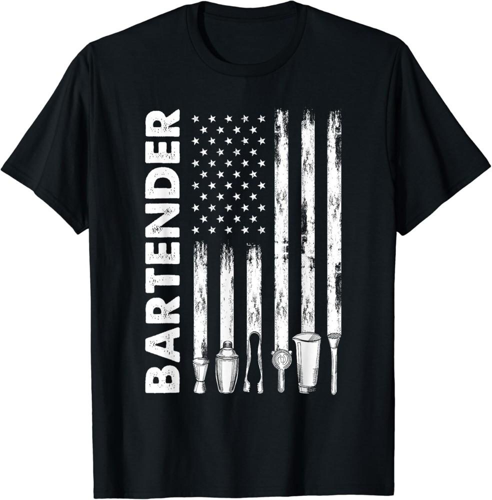 American Flag Bartender Funny Bartending Barkeep Gifts Unisex T-Shirt 3XL
American Flag Bartender Funny Bartending Barkeep Gifts Unisex T-Shirt 3XL
