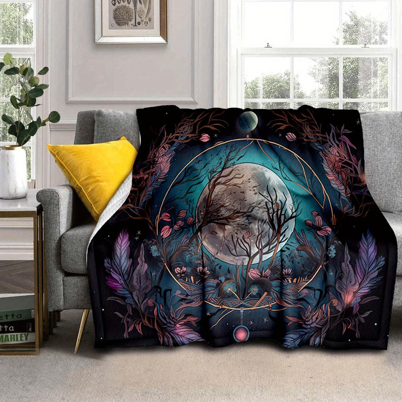 1pc Beautiful Moon Pattern Blanket,Soft And Comfortable Blanket, Travel Sofa Bed, Office Home Decor, Birthday Gift Blanket, Boys, Girls 130cmx150cm
1pc Beautiful Moon Pattern Blanket,Soft And Comfortable Blanket, Travel Sofa Bed, Office Home Decor, Birthday Gift Blanket, Boys, Girls 130cmx150cm