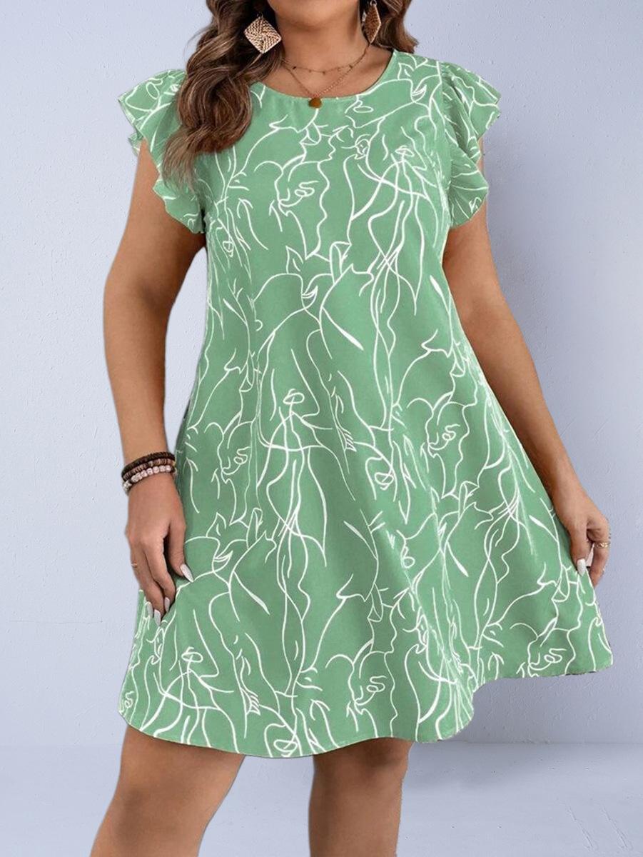 Plus Size Floral Silk Imitation Satin Skirt - European & American Spring Collection 3XL зелёный
Plus Size Floral Silk Imitation Satin Skirt - European & American Spring Collection 3XL зелёный