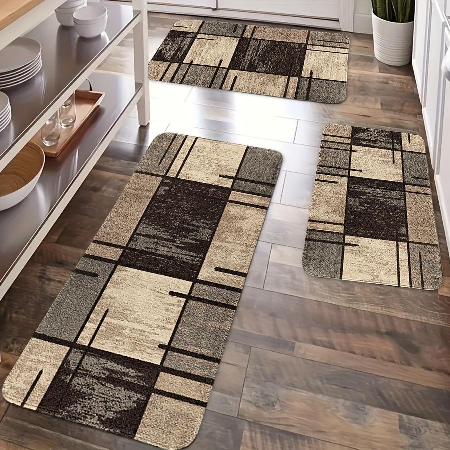 Modern Brown Geometric Kitchen Mat Decor Non-Slip Hallway Balcony Laundry Room Rugs Bathroom Foot Pad Bedroom Door Mat Decor 40x60cm 16x24inch
Modern Brown Geometric Kitchen Mat Decor Non-Slip Hallway Balcony Laundry Room Rugs Bathroom Foot Pad Bedroom Door Mat Decor 40x60cm 16x24inch