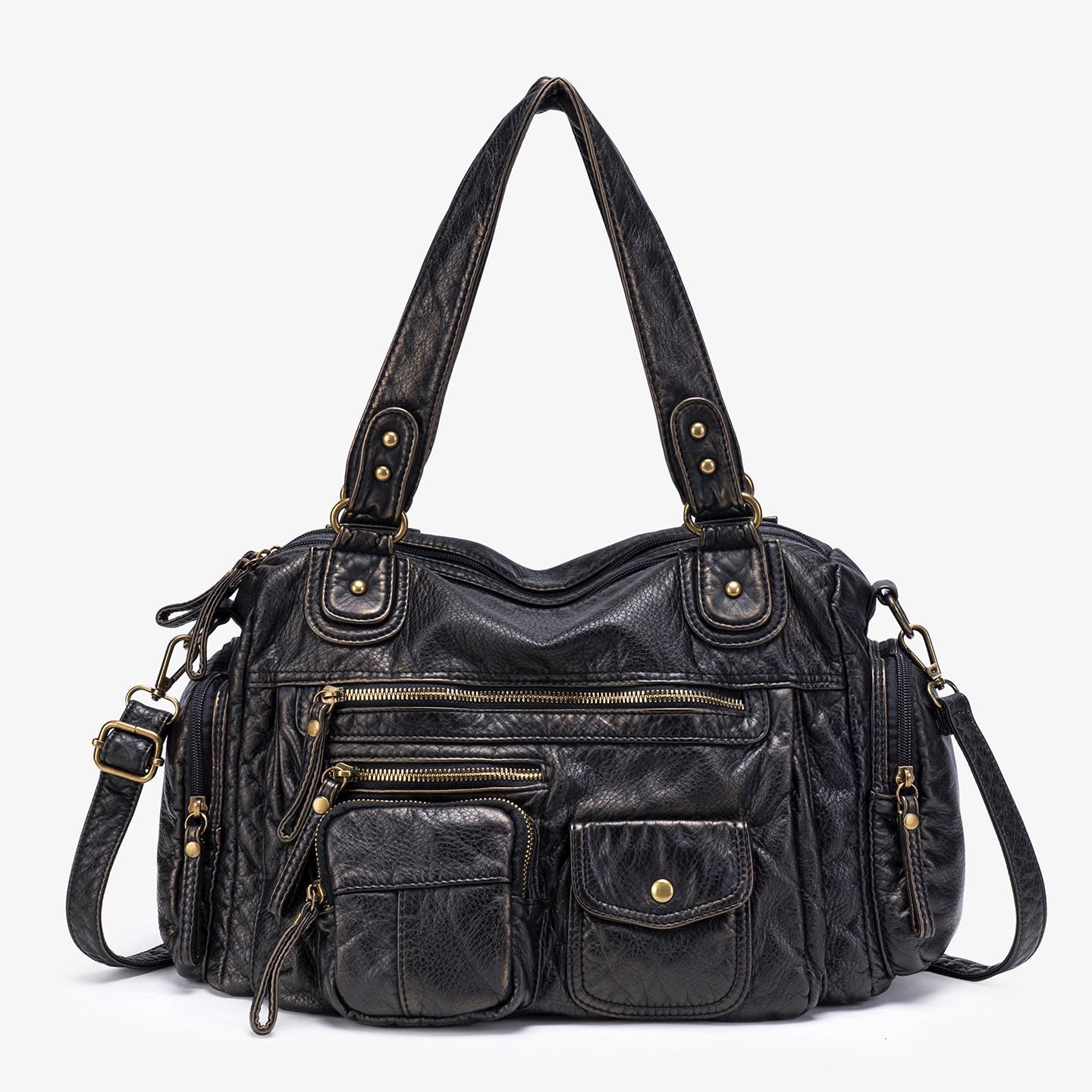 Women s Y2K Washed Distressed Large Motorcycle Shoulder/Crossbody Handbag
Women s Y2K Washed Distressed Large Motorcycle Shoulder/Crossbody Handbag