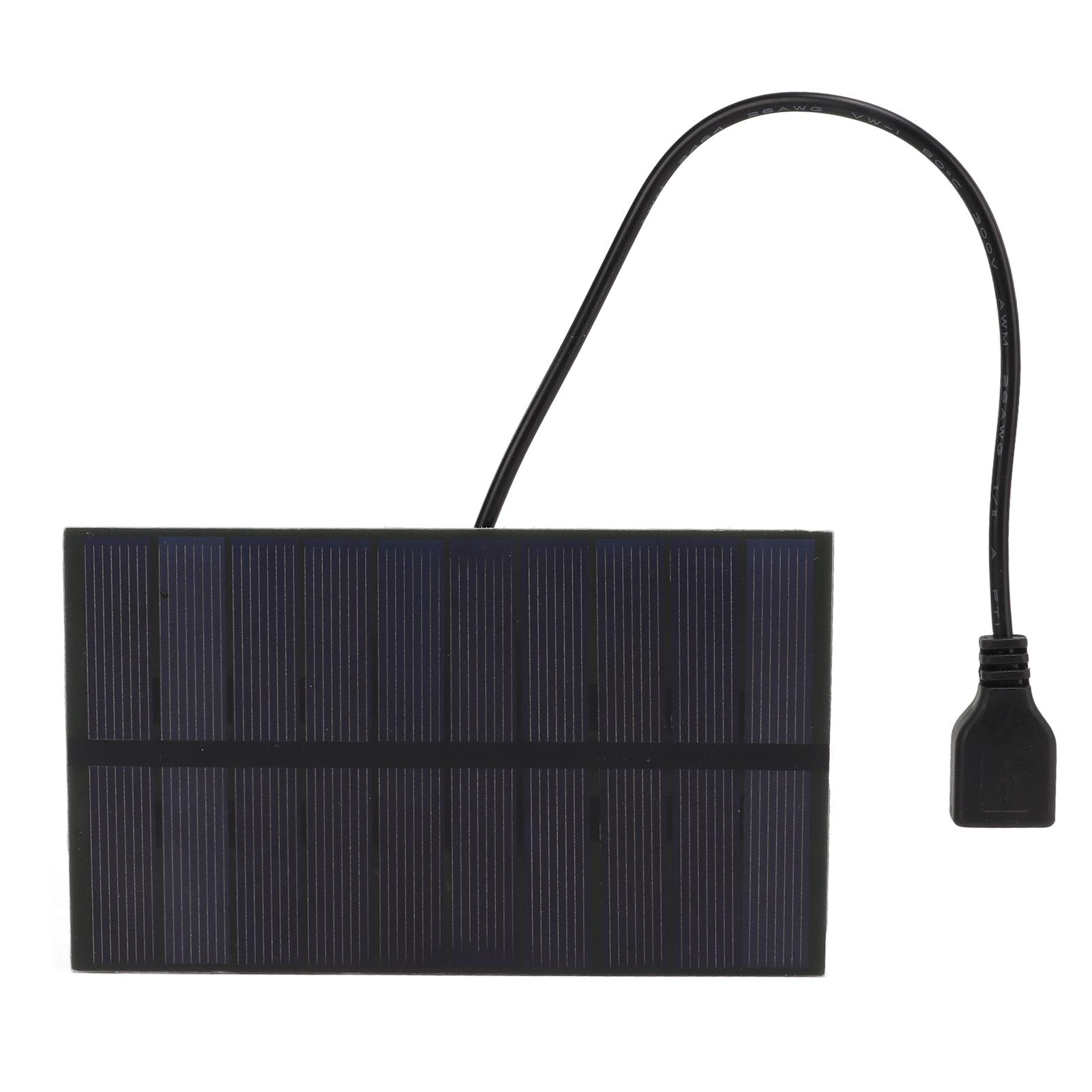 1.5W 5V Monocrystalline Silicon DIY Solar Panels with USB Interface Flexible Mini Solar Panel
1.5W 5V Monocrystalline Silicon DIY Solar Panels with USB Interface Flexible Mini Solar Panel