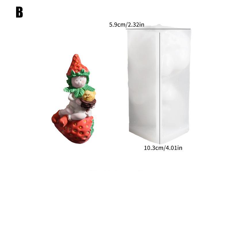 Cute Silicone Mold Reusable Silicone Decoration Mold Gypsum Ornament Mold Heat-Resistant For Special Occasion Gift Resin Craft
Cute Silicone Mold Reusable Silicone Decoration Mold Gypsum Ornament Mold Heat-Resistant For Special Occasion Gift Resin Craft